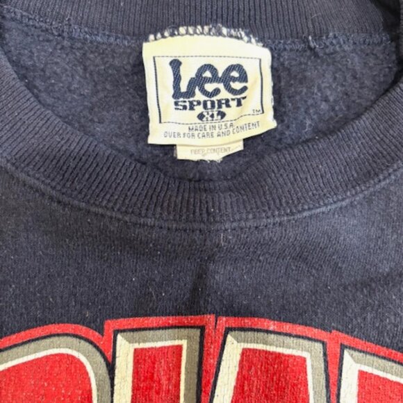 Rare VTG 1996 Cleveland Indians A.L. Central Division Champions Sweatshirt - XL - Picture 3 of 6